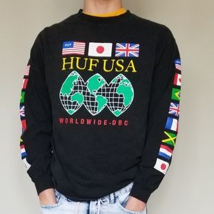 HUF long sleeve tee shirt